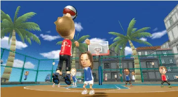 Wii Sports Resort screen shot game playing